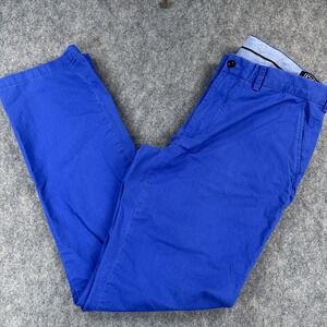 Polo Ralph Lauren Pants Mens 34x34 (Fits 33x33) Blue Classic Fit Chino Pima
